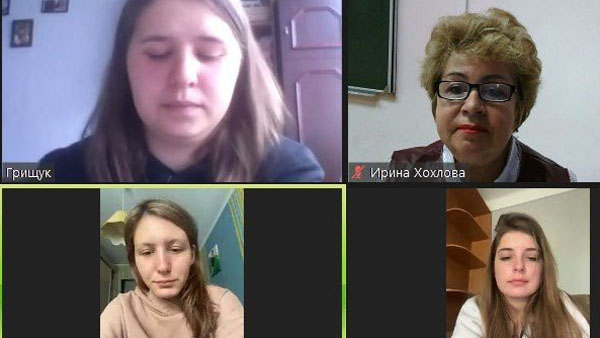 В онлайн режимі відбувся екзамен з предмету "Історія костюму та зачіски", група ФМБ -12