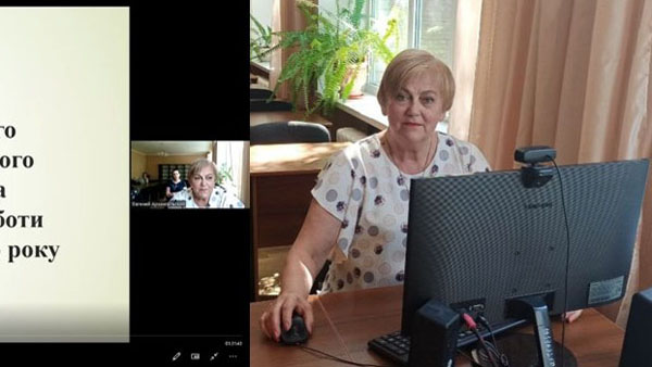 Звіт директора закладу освіти Наталії Горбатюк про результати роботи за період 2021-2022 навчального року