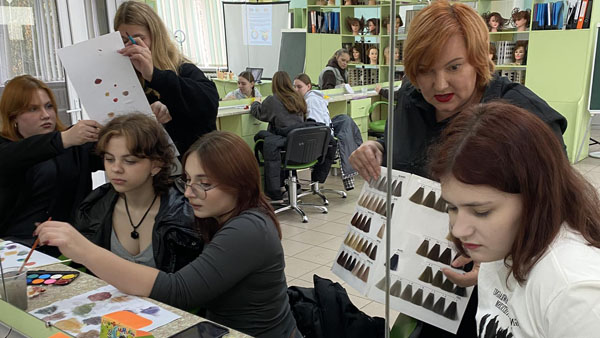 КПКМТС запрошує партнерів: майстер-клас від «Архітектор Краси» для здобувачів освіти